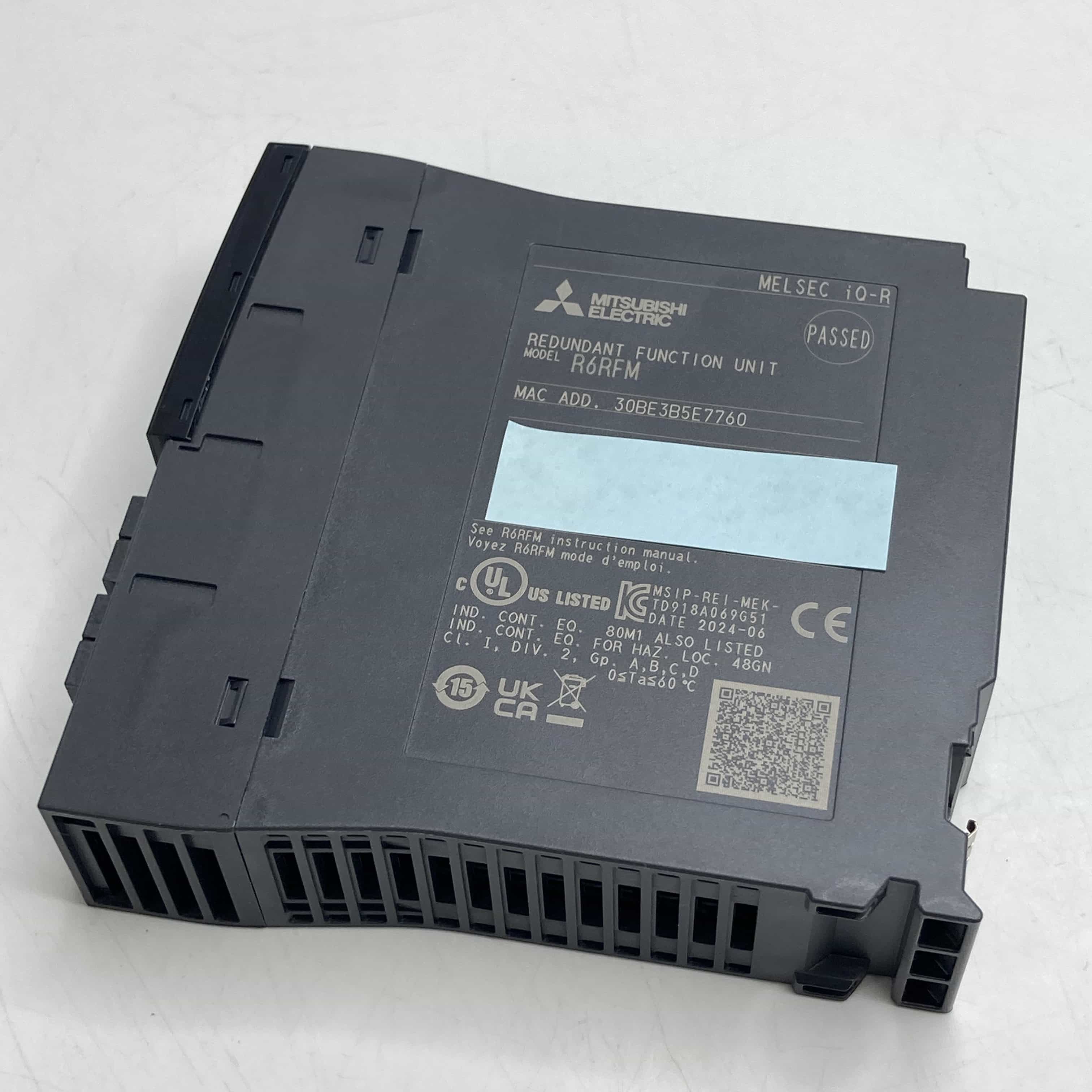 R6RFM 2024年製 MELSEC iQ-Rシリーズ 二重化機能ユニット 三菱電機